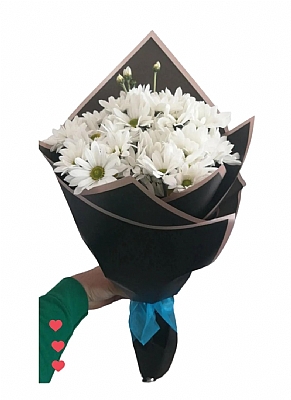 Beyaz Papatya Buketi