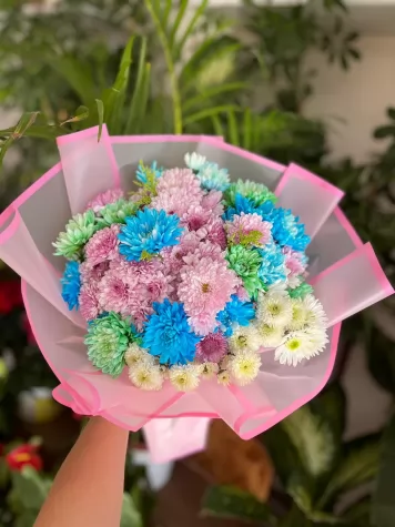 Rengarenk Kasımpatı Buketi